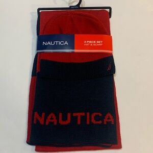 Nautica Hat and Scarf Set
